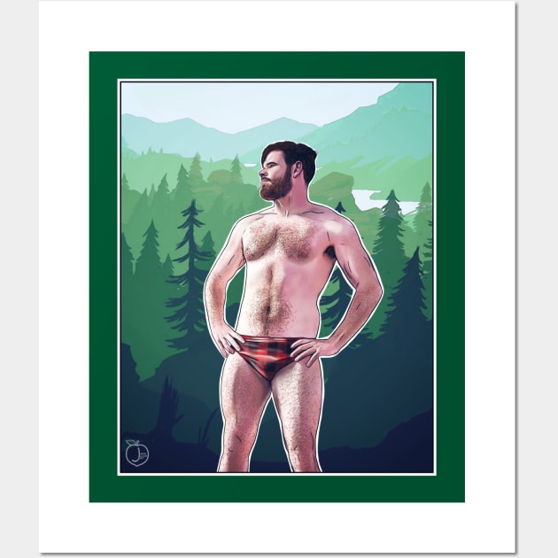 Mountain Man Wall Art by JasonLloyd